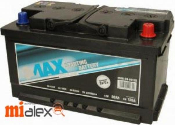 4MAX 0608030007Q - Starter Battery car-mod.net
