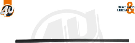 4U Autoparts 45994VV - Trim / Protective Strip, door car-mod.net