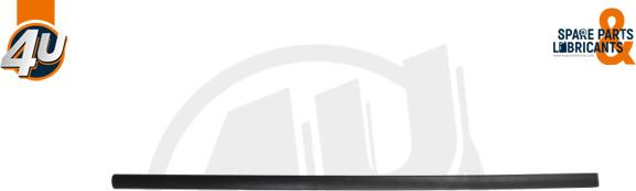 4U Autoparts 45993VV - Trim / Protective Strip, door car-mod.net