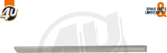 4U Autoparts 45992VV - Trim / Protective Strip, door car-mod.net