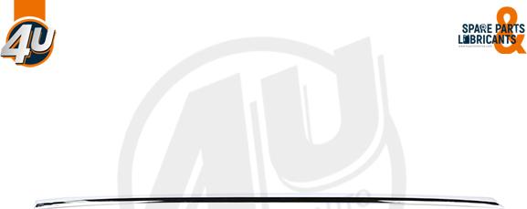4U Autoparts 45684VV - Trim / Protective Strip, door car-mod.net