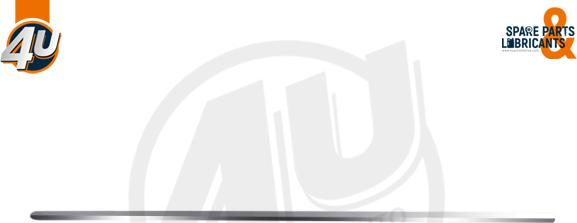 4U Autoparts 45682VV - Trim / Protective Strip, door car-mod.net
