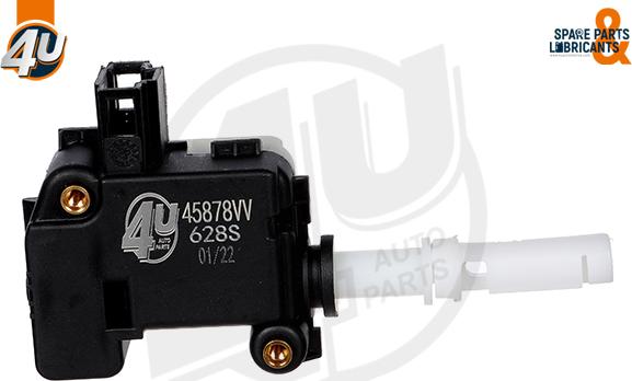 4U Autoparts 45878VV - Actuator, central locking system car-mod.net