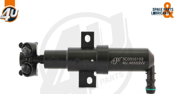 4U Autoparts 46553VV - Washer Fluid Jet, headlight cleaning car-mod.net