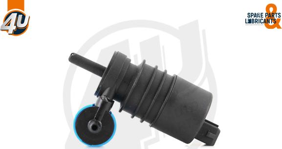 4U Autoparts 46230VV - Water Pump, window cleaning car-mod.net