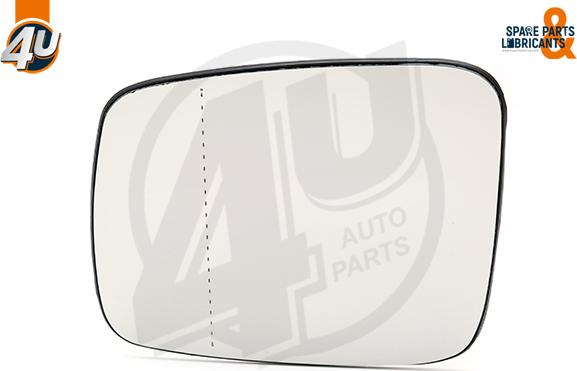 4U Autoparts 41544VV - Mirror Glass, outside mirror car-mod.net