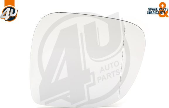 4U Autoparts 41548VV - Mirror Glass, outside mirror car-mod.net