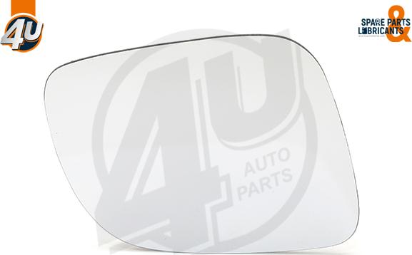 4U Autoparts 41517VV - Mirror Glass, outside mirror car-mod.net
