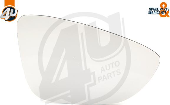 4U Autoparts 41529VV - Mirror Glass, outside mirror car-mod.net