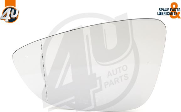 4U Autoparts 41526VV - Mirror Glass, outside mirror car-mod.net