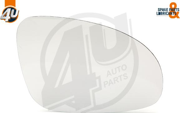 4U Autoparts 41521VV - Mirror Glass, outside mirror car-mod.net
