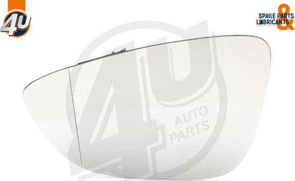 4U Autoparts 41528VV - Mirror Glass, outside mirror car-mod.net