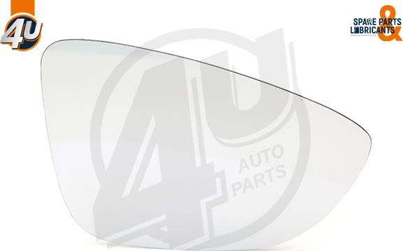 4U Autoparts 41527VV - Mirror Glass, outside mirror car-mod.net