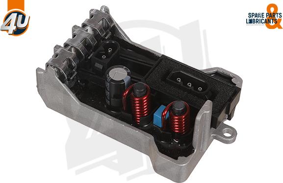 4U Autoparts 42955BW - Control Unit, air conditioning car-mod.net