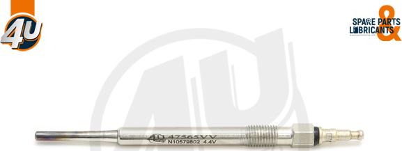 4U Autoparts 47565VV - Glow Plug car-mod.net