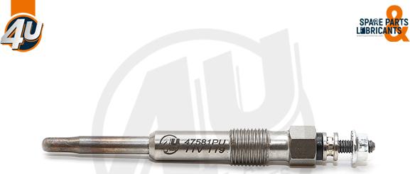 4U Autoparts 47581PU - Glow Plug car-mod.net