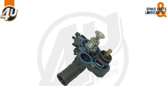 4U Autoparts 47653PU - Coolant thermostat / housing car-mod.net