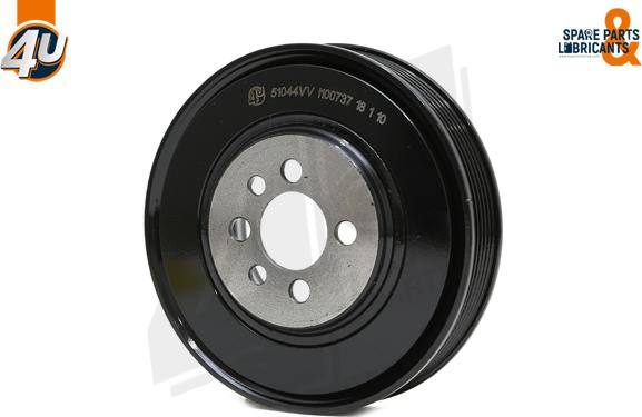 4U Autoparts 51044VV - Belt Pulley, crankshaft car-mod.net