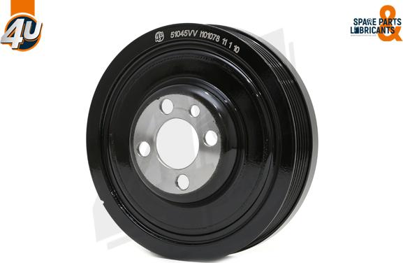 4U Autoparts 51045VV - Belt Pulley, crankshaft car-mod.net