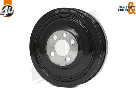 4U Autoparts 51041VV - Belt Pulley, crankshaft car-mod.net