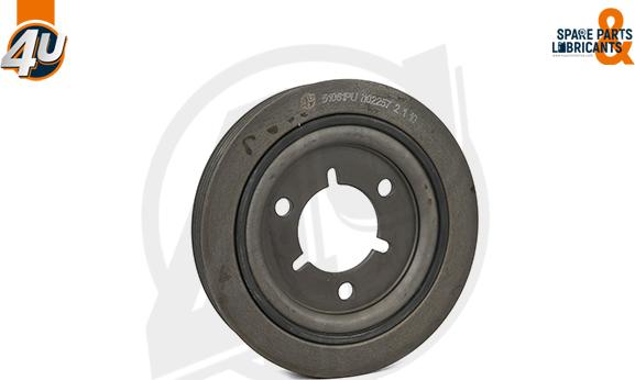 4U Autoparts 51061PU - Belt Pulley, crankshaft car-mod.net