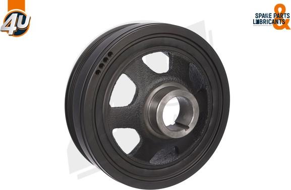 4U Autoparts 51024MR - Belt Pulley, crankshaft car-mod.net