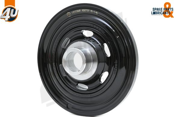 4U Autoparts 51020MR - Belt Pulley, crankshaft car-mod.net