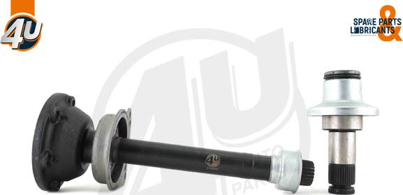 4U Autoparts 51102VV - Stub Axle, differential car-mod.net