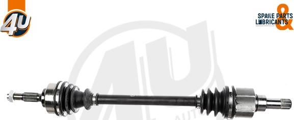 4U Autoparts 51340PU - CV Joint Kit, drive shaft car-mod.net