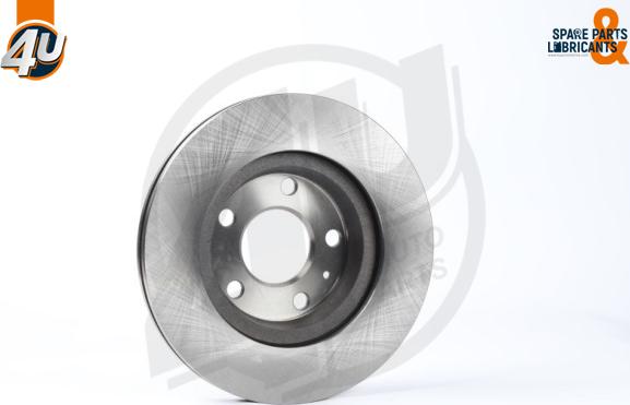 4U Autoparts 52503VV - Brake Disc car-mod.net