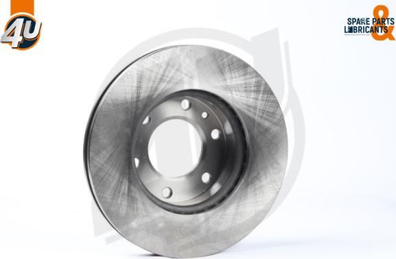 4U Autoparts 52104MR - Brake Disc car-mod.net