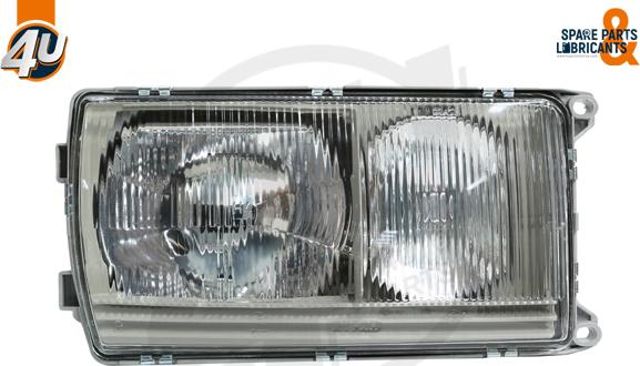 4U Autoparts 60051MR - Headlight car-mod.net