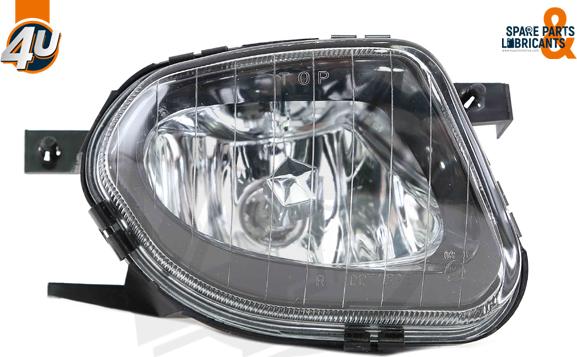 4U Autoparts 60009MR - Fog Light car-mod.net