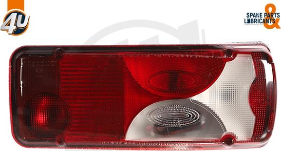4U Autoparts 60027MR - Tail Light car-mod.net