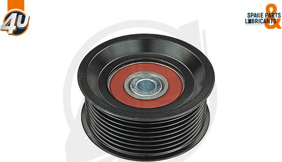 4U Autoparts 14961SC - Pulley, v-ribbed belt car-mod.net