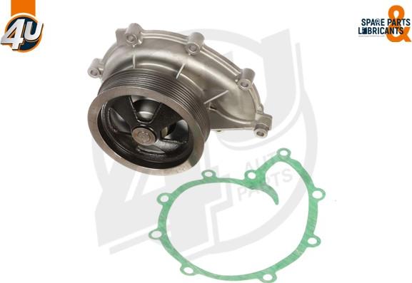 4U Autoparts 14026SC - Water Pump car-mod.net