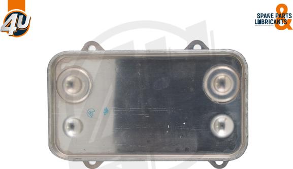 4U Autoparts 14140DF - Oil Cooler, engine oil car-mod.net