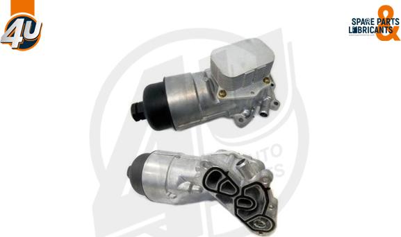 4U Autoparts 14388VL - Oil Cooler, engine oil car-mod.net