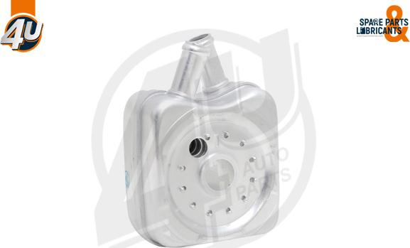 4U Autoparts 14249VV - Oil Cooler, engine oil car-mod.net
