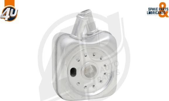 4U Autoparts 14240VV - Oil Cooler, engine oil car-mod.net