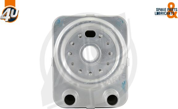 4U Autoparts 14243VV - Oil Cooler, engine oil car-mod.net