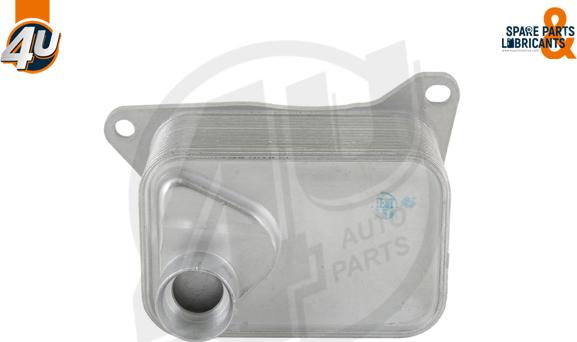 4U Autoparts 14247VV - Oil Cooler, engine oil car-mod.net