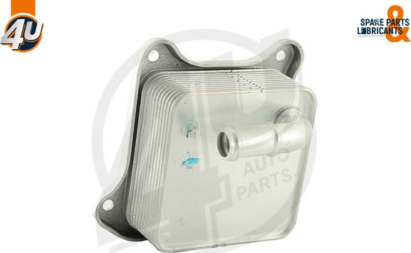 4U Autoparts 14255VV - Oil Cooler, engine oil car-mod.net