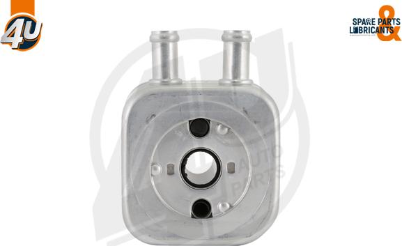 4U Autoparts 14256VV - Oil Cooler, engine oil car-mod.net