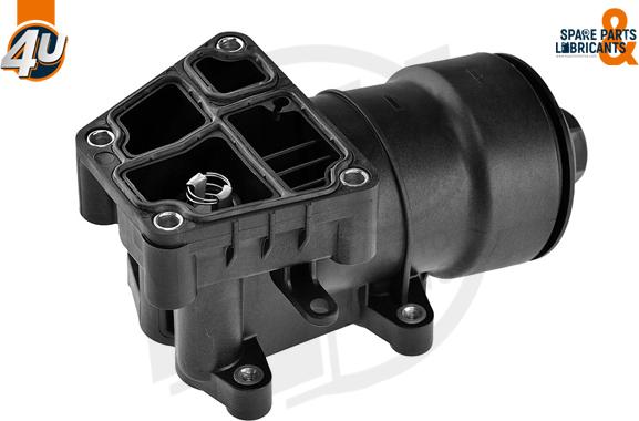 4U Autoparts 14269VV - Housing, oil filter car-mod.net