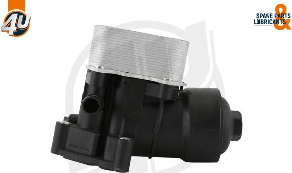 4U Autoparts 14265VV - Oil Cooler, engine oil car-mod.net