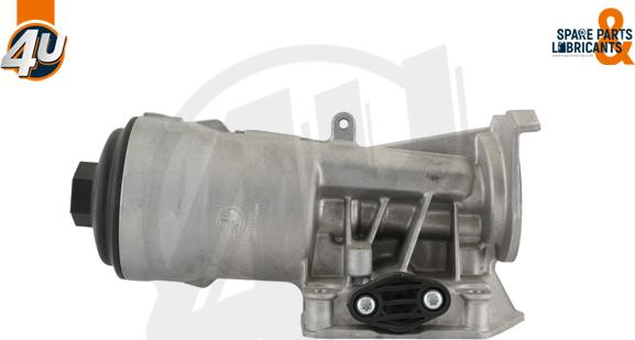 4U Autoparts 14268VV - Oil Cooler, engine oil car-mod.net