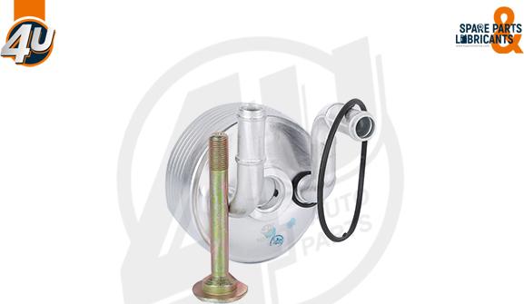 4U Autoparts 14213VV - Oil Cooler, automatic transmission car-mod.net
