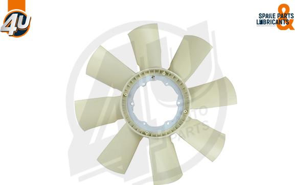4U Autoparts 15483SC - Fan, radiator car-mod.net