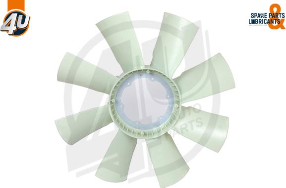 4U Autoparts 15482SC - Fan, radiator car-mod.net